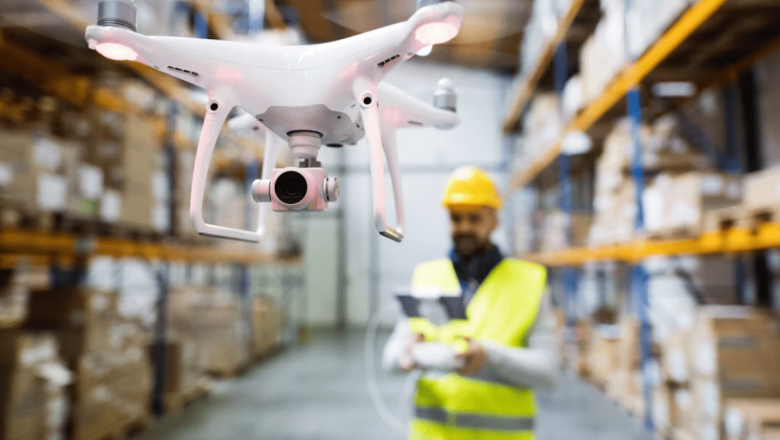 Drone Warehousing and Smart Logistics